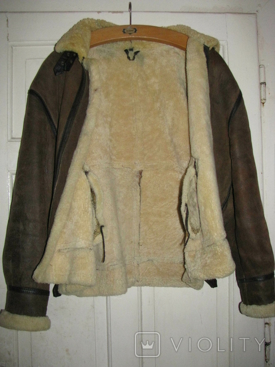 Куртка B 3.бомбер-пилот .овчина .р.XXL., фото №9