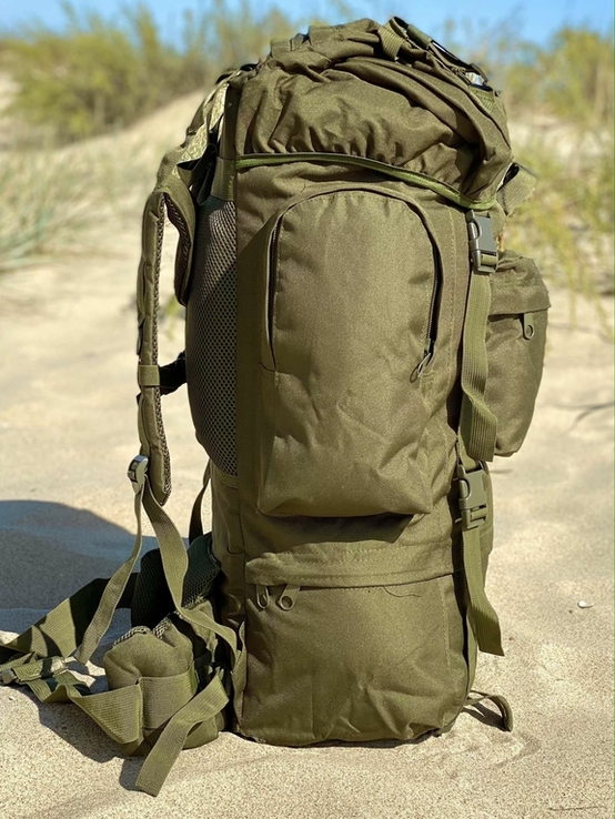 Тактический рюкзак походный для металлоискателя 65л TB-229, фото №8