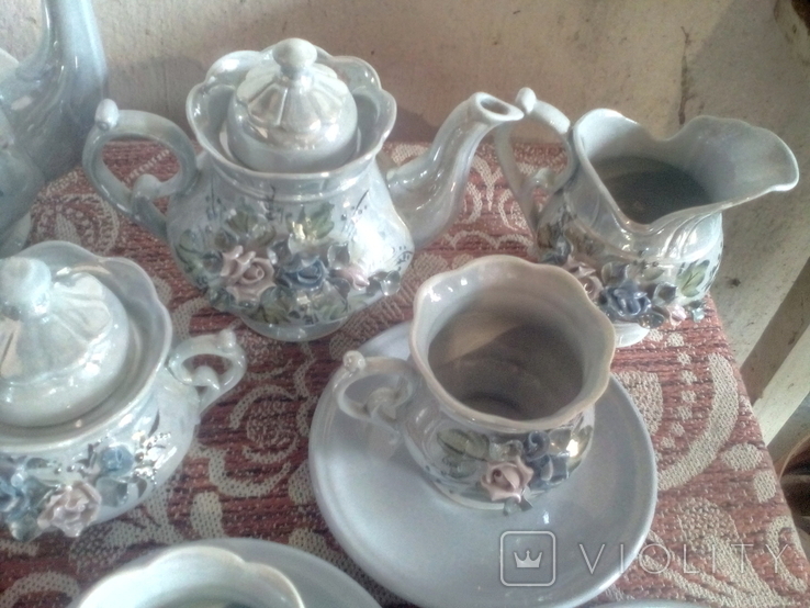 Чайный кофейный сервиз на 6 персон Kil Югославия, фото №6