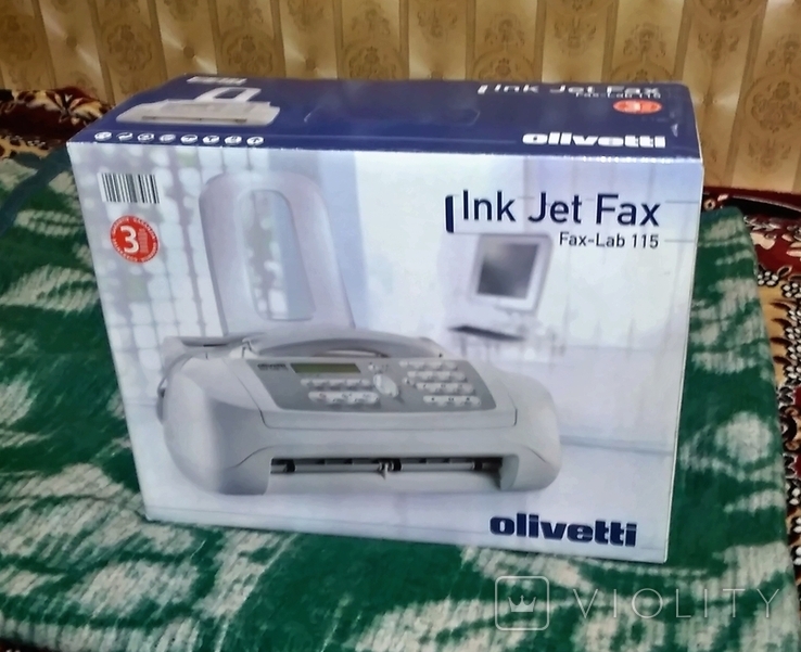 Факс Olivetti Fax-Lab 115 - Новый, упаковка - факс, телефон, автоответчик, комлект, фото №3