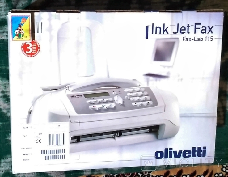 Факс Olivetti Fax-Lab 115 - Новый, упаковка - факс, телефон, автоответчик, комлект, фото №12