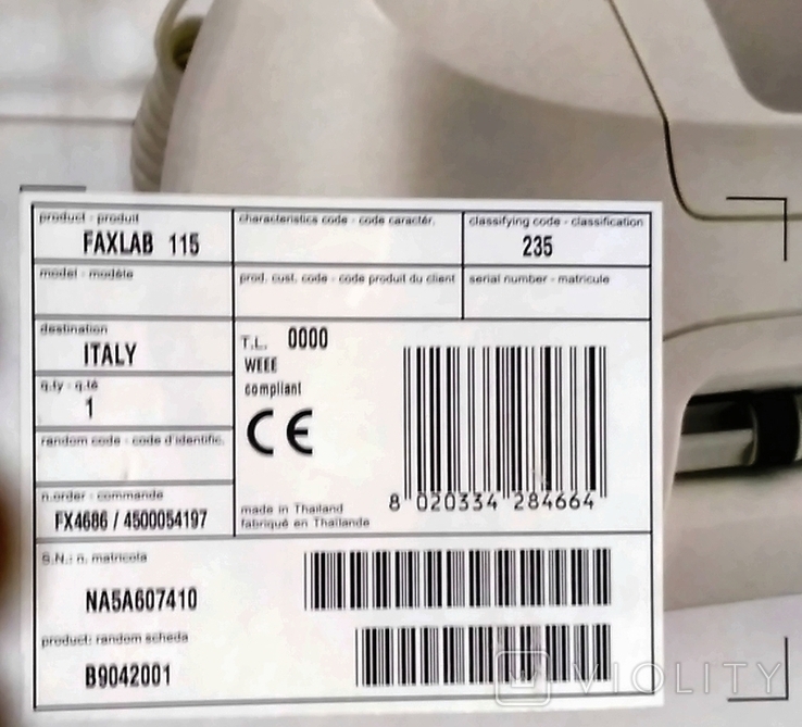 Факс Olivetti Fax-Lab 115 - Новый, упаковка - факс, телефон, автоответчик, комлект, фото №13