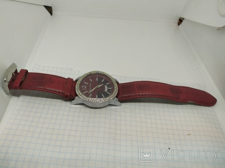 Кварцевые часы Alberto Kavalli с датой. На ходу, фото №7