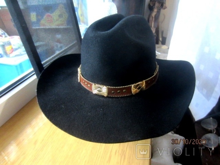 Ковбойская шляпа Resistor USA 4x мех, photo number 3