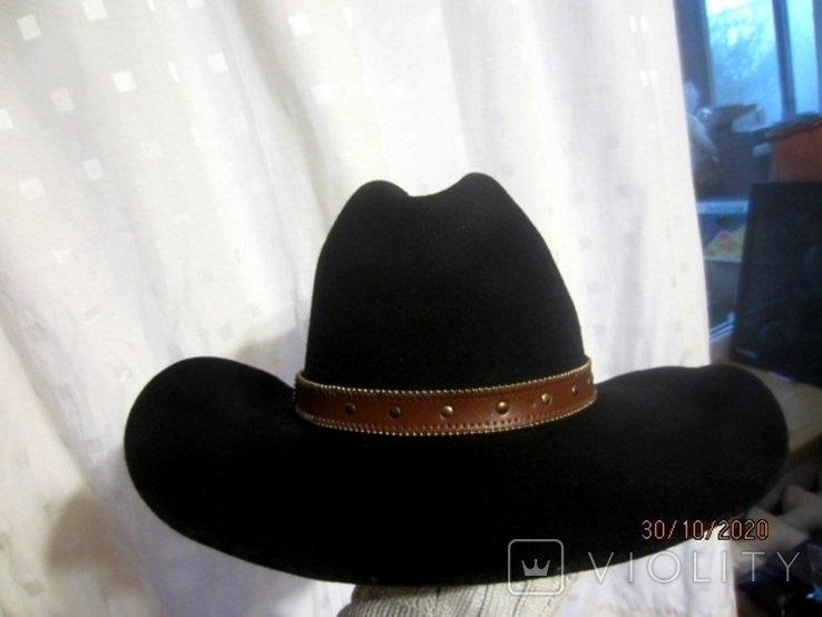 Ковбойская шляпа Resistor USA 4x мех, photo number 9
