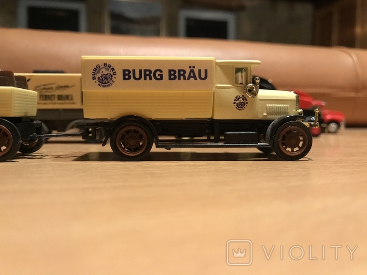 Модель грузовой машины 30-х годов BURG BRAU, фото №4