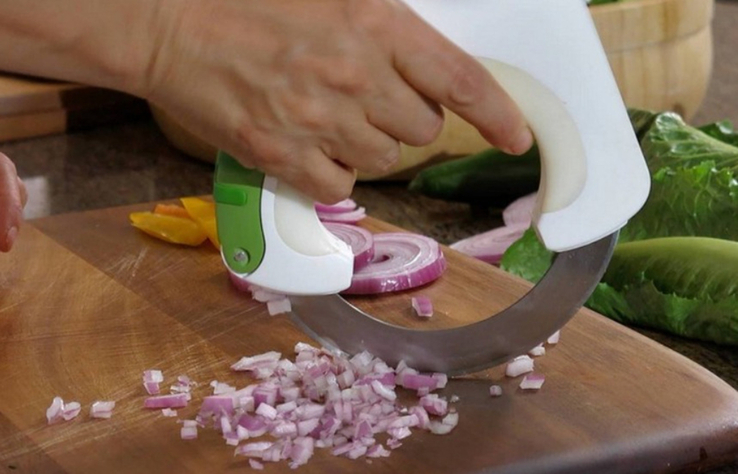 Кухонный круглый универсальный нож Bolo для дома, фото №3