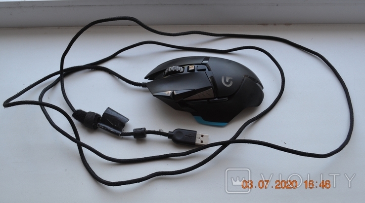 Игровая мышка Logitech G502 Proteus Core Gaming Mouse USB (810-004129). 11 кноп. - грузики, фото №3