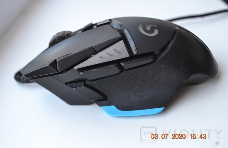 Игровая мышка Logitech G502 Proteus Core Gaming Mouse USB (810-004129). 11 кноп. - грузики, фото №2