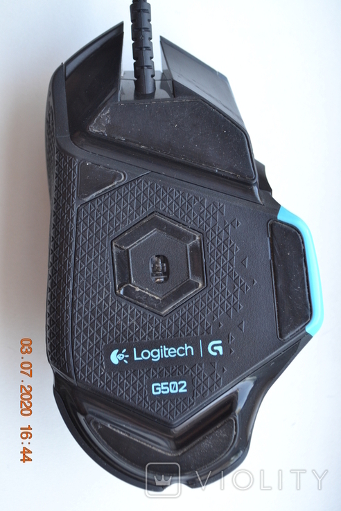 Игровая мышка Logitech G502 Proteus Core Gaming Mouse USB (810-004129). 11 кноп. - грузики, фото №8