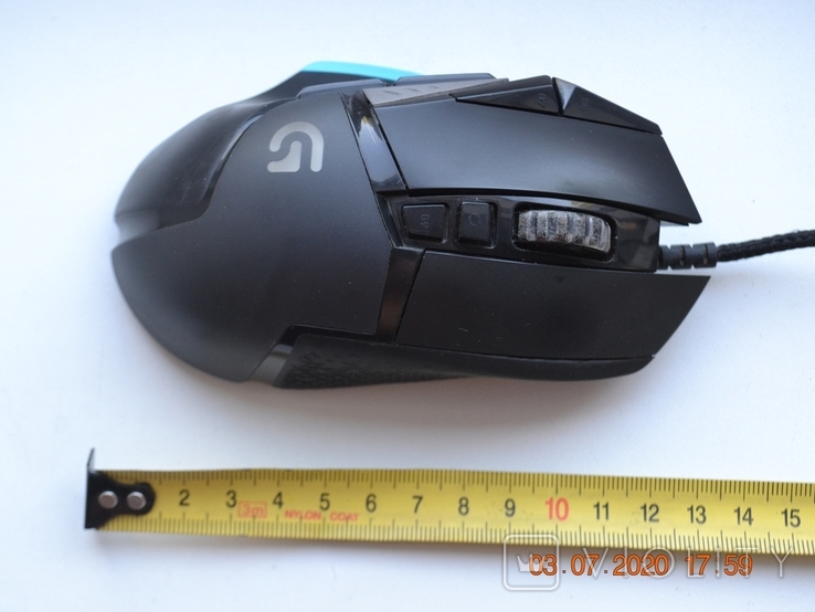 Игровая мышка Logitech G502 Proteus Core Gaming Mouse USB (810-004129). 11 кноп. - грузики, фото №12