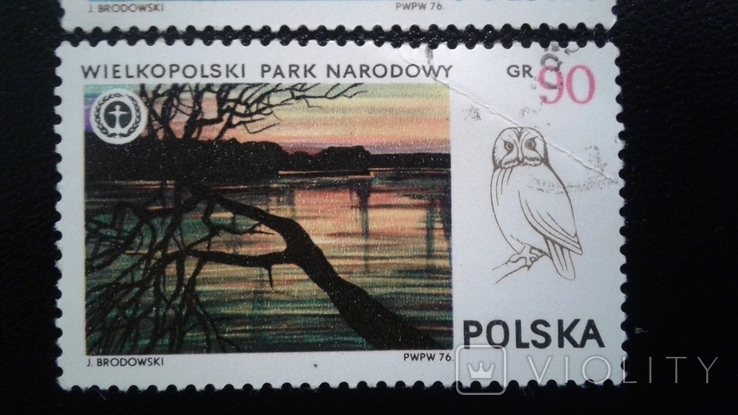 Польша 1976 «Национальные парки», фото №4