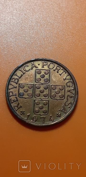50 сентаво 1974р.  Португалія, фото №3