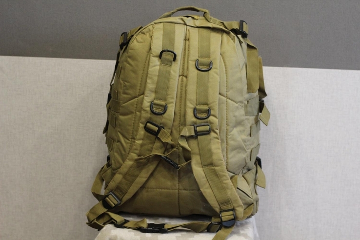 Рюкзак тактический (военный) Raid с системой M.O.L.L.E (койот), фото №4