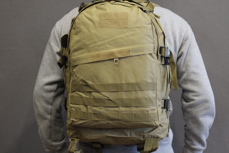 Рюкзак тактический (военный) Raid с системой M.O.L.L.E (койот), фото №2