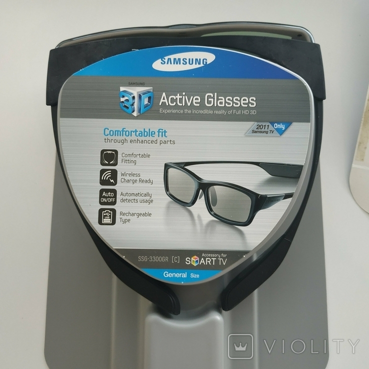 3D Activ glasses Samsung ЗД очки Самсунг smart TV, фото №4