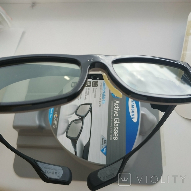 3D Activ glasses Samsung ЗД очки Самсунг smart TV, фото №6