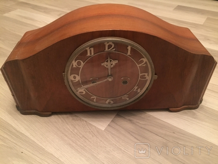 Большие настольные часы с боем Орловский часовой завод
