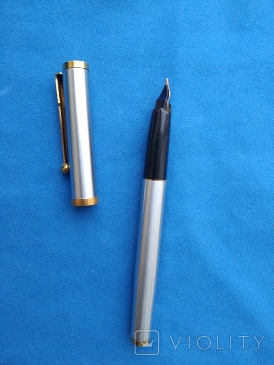 Чернильная ручка в металлическам корпусе №2, фото №3
