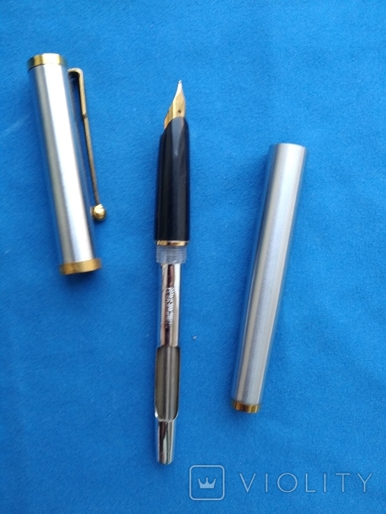 Чернильная ручка в металлическам корпусе №2, фото №4