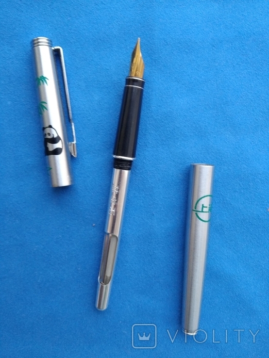Чернильная ручка в металлическам корпусе №1, фото №3