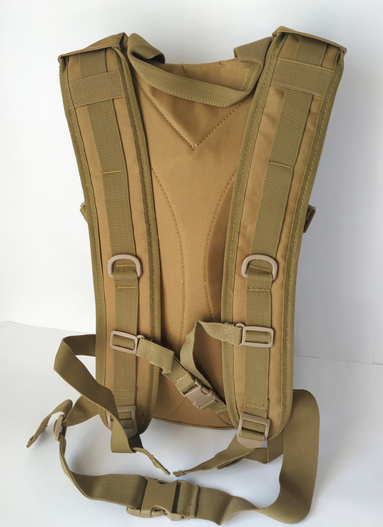 Тактический (городской) рюкзак Tactic Oxford 600D с системой M.O.L.L.E Coyote, фото №6