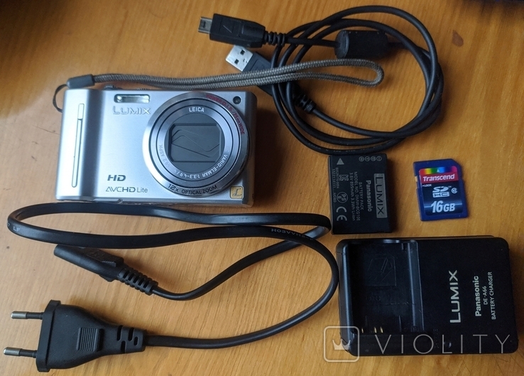 Panasonic LUMIX TZ10 ブラック Panasonic Lumix DMC-TZ10 (106120341) - купити Violity