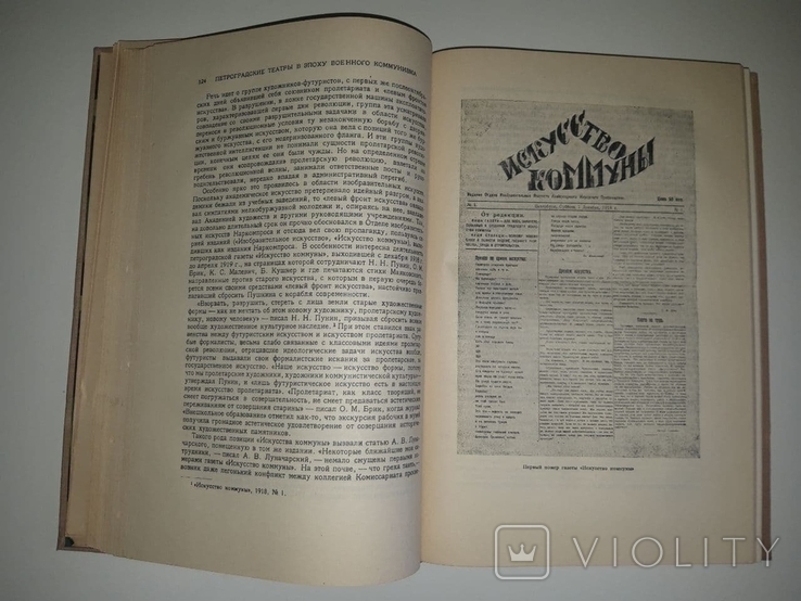 История советского театра: Очерки развития. В. Е. Рафалович, 1933. Т. 1., фото №5