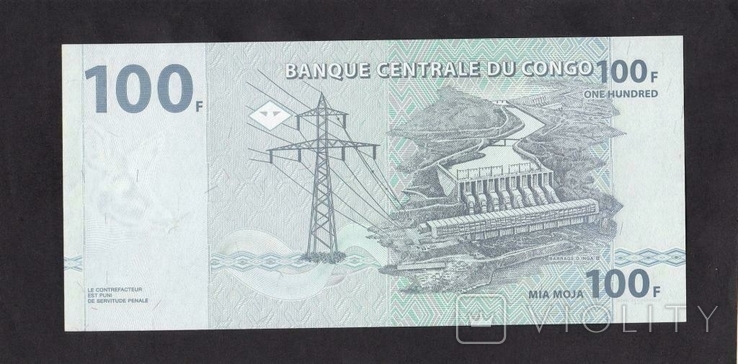 100 francs 2007 Congo.  MD0790418F., photo number 3