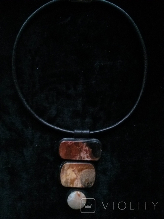Ожерелье с яшмой, фото №2