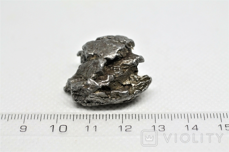 Залізний метеорит Campo del Cielo, 29,1 грам, із сертифікатом автентичності, фото №4