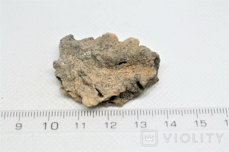 Фрагмент фульгурита, 3,8 грам, з серитфікатом автентичності, фото №4