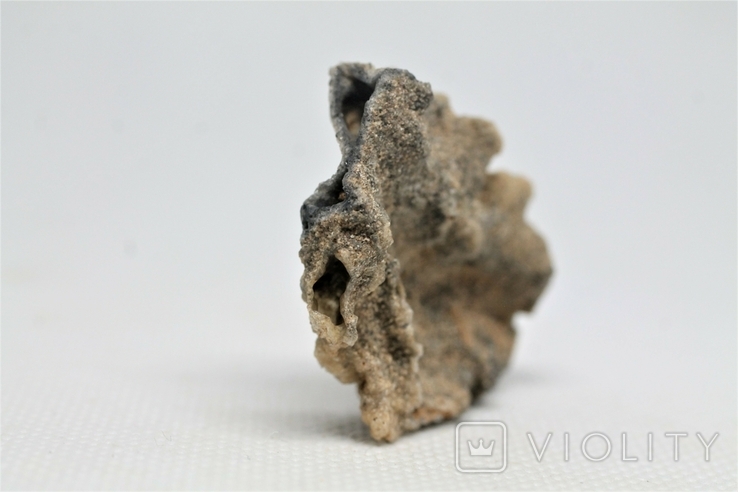 Фрагмент фульгурита, 3,8 грам, з серитфікатом автентичності, фото №7