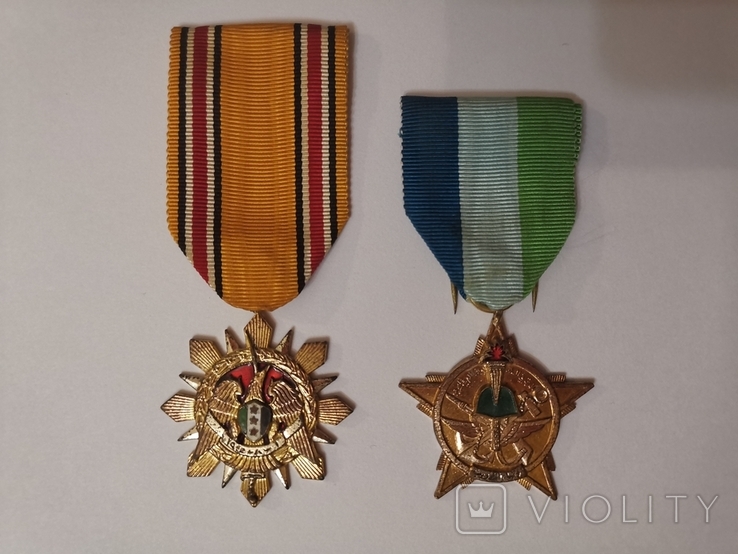 Медали Сирии (за отличную подготовку / в честь юбилея армии)