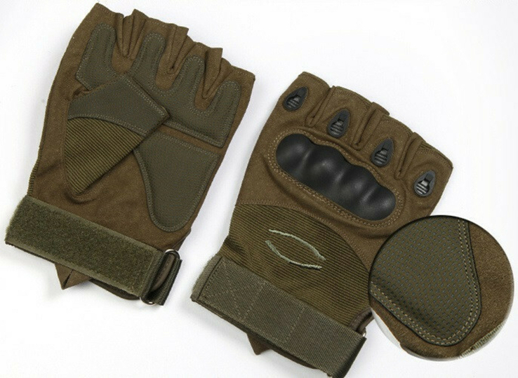 Перчатки без пальцев штурмовыеy тактические Oakley