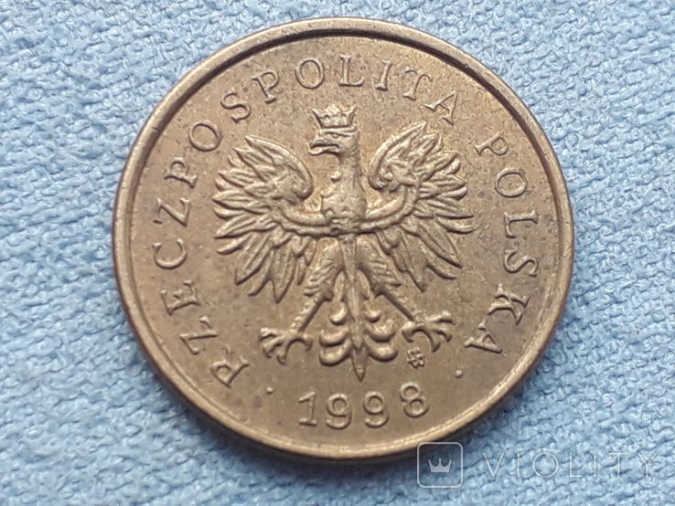 Польша 2 гроша 1998 года, фото №3