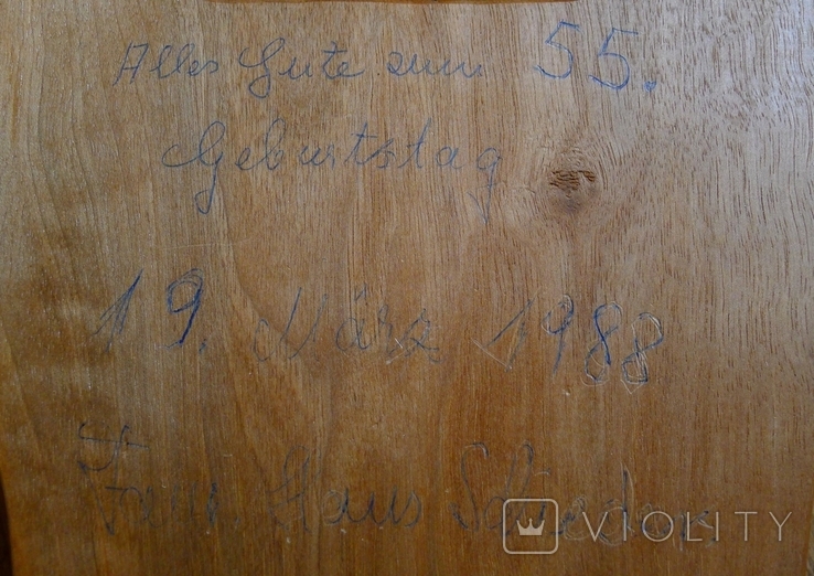 Настенные немецкие  часы в деревянном корпусе 1988 г .W Germany, фото №13