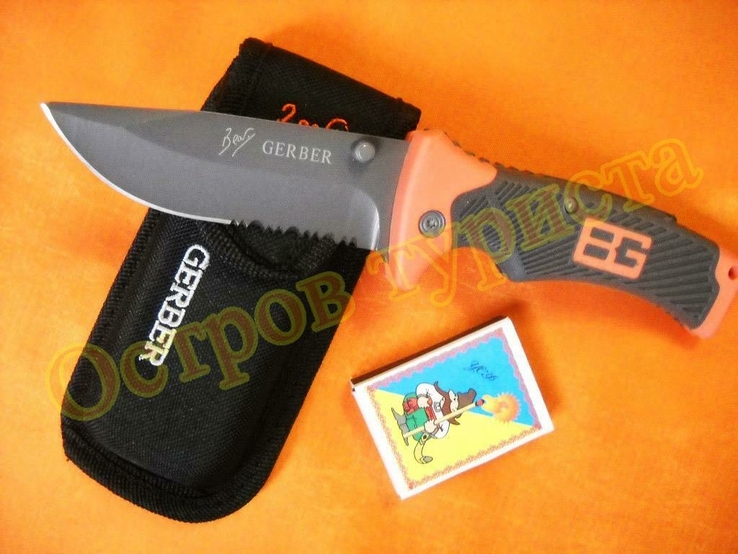 Нож складной Gerber Folding Sheath Knife PS, numer zdjęcia 2