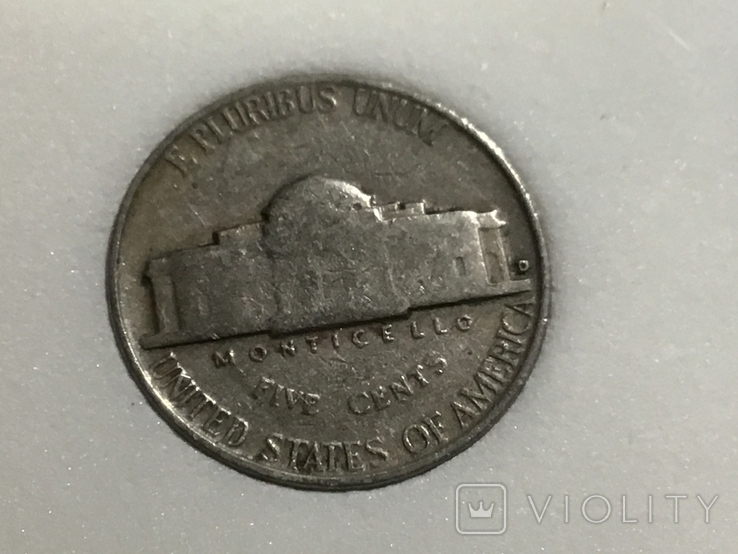 5 центов сша 1949 D, фото №4