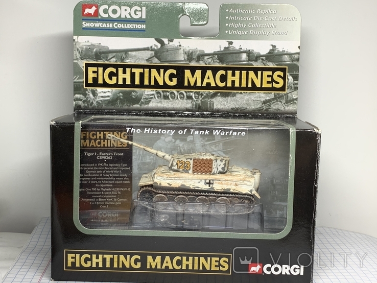  Corgi Fighting Machines The History Of Tank Warfare, фото №10