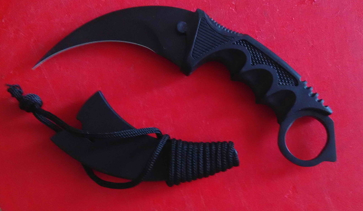 Нож тактический-черный коготь (karambit). Блиц., numer zdjęcia 3