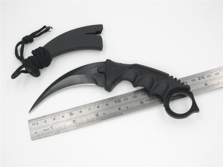 Нож тактический-черный коготь (karambit). Блиц., фото №4