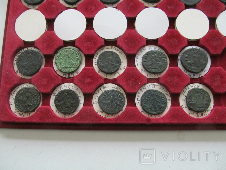 Підбірка античних монет Риму - провінція Вімінакій., фото №3