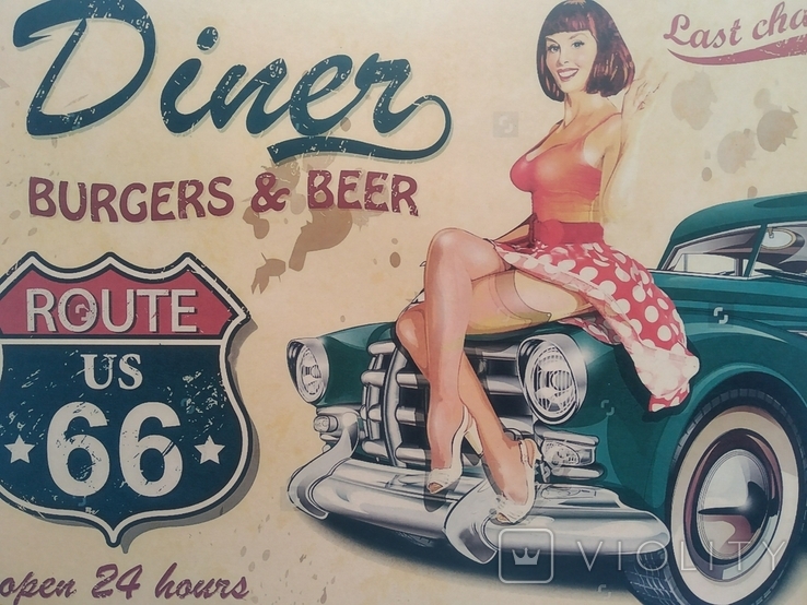  Постер  Pin-Up "Diner", фото №3