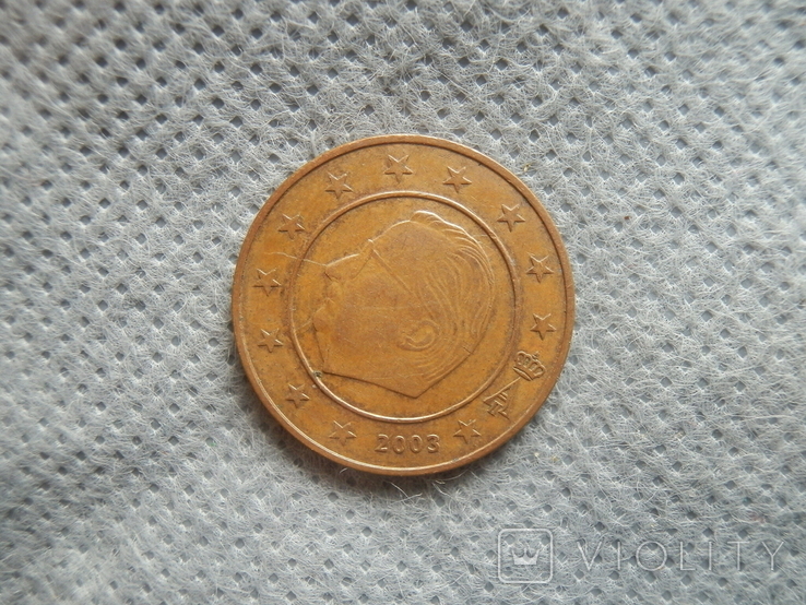 5 евро центов 2003 г. Бельгия, фото №3