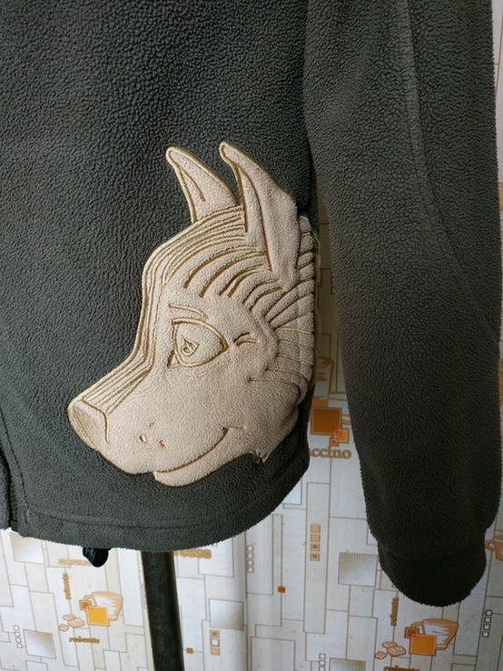 Толстовка. Кофта флисовая JACK WOLFSKIN материал NANUK на рост 152, photo number 4