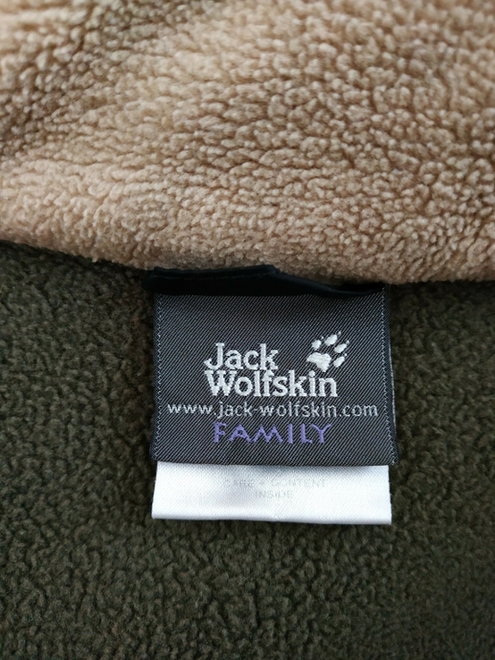 Толстовка. Кофта флисовая JACK WOLFSKIN материал NANUK на рост 152, фото №10