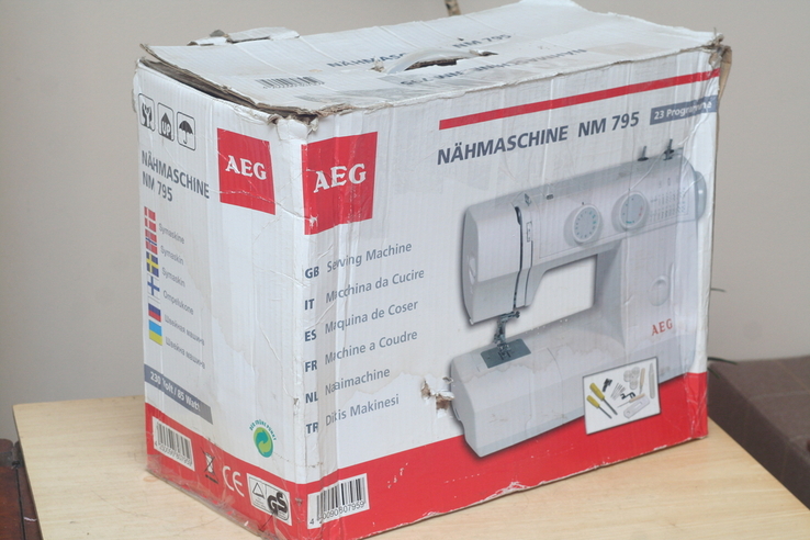 Швейная машина AEG 795 Германия - гарантия 6 мес., photo number 9