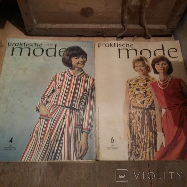 Вінтажні журнали моди 1960-х років, фото №4