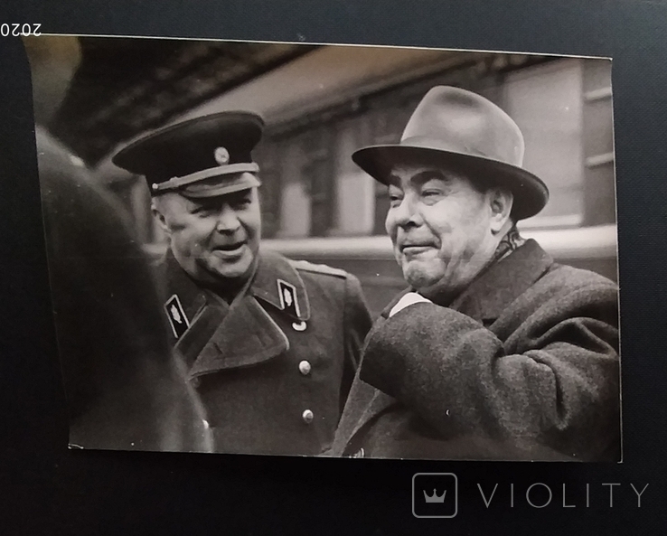Брежнев Л. И. с генералом, фото №2